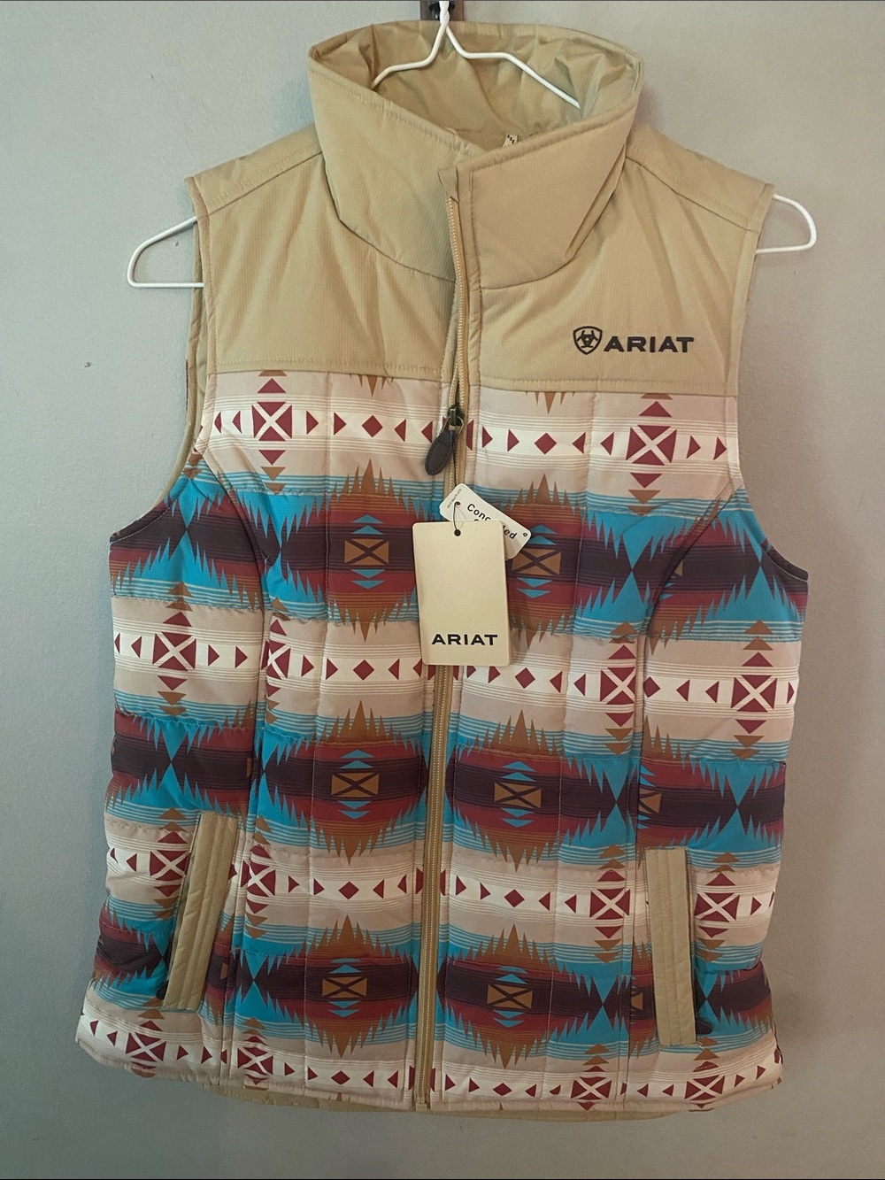 NWTs Serrano Aztec-Pattern concealed carry cold weather Vest
